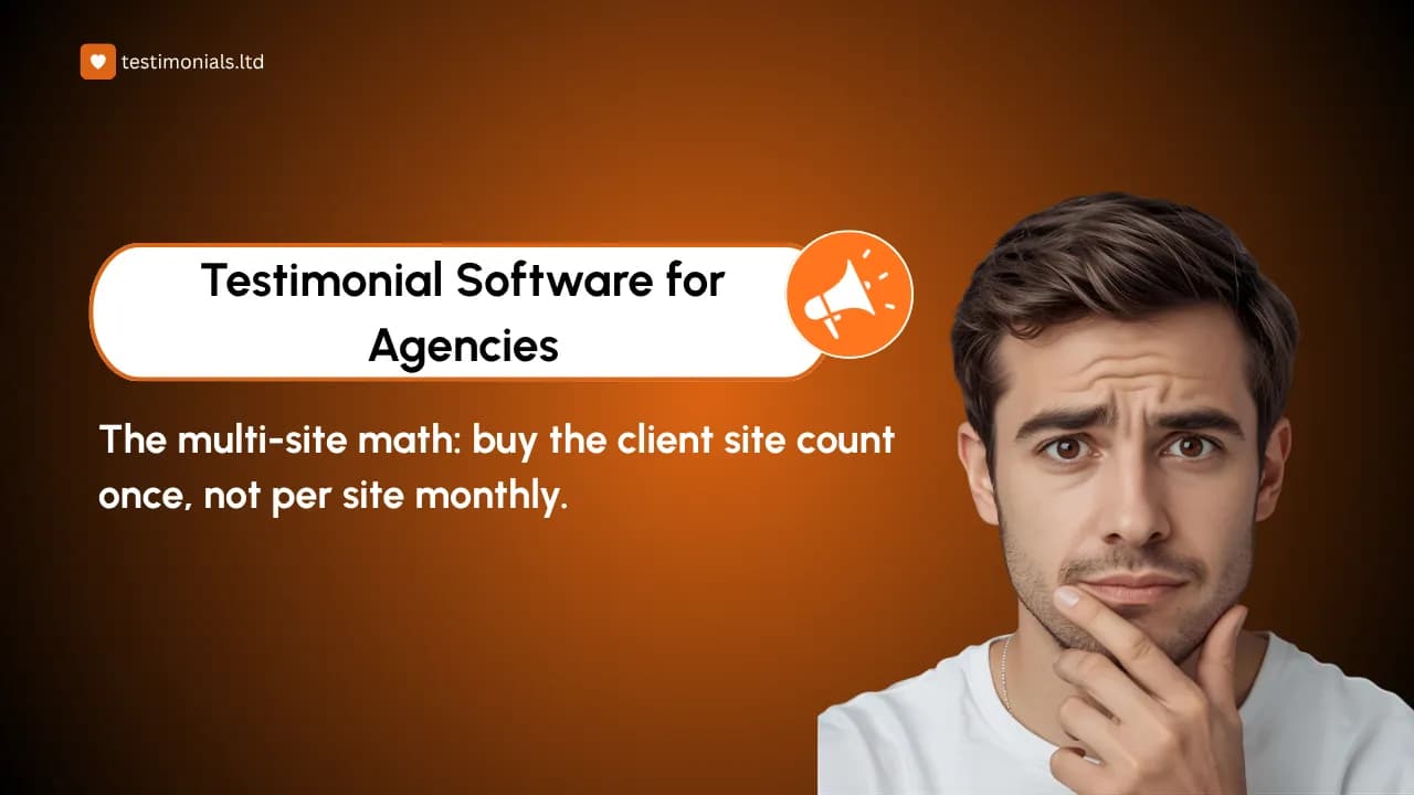 Testimonial Software for Agencies: The Multi-Site Math